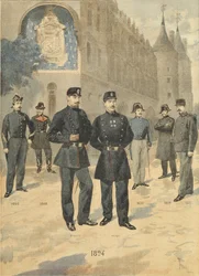 Le nouvel uniforme des Gardiens de la Paix, de Le Petit Journal, 8 octobre 1894